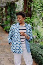 Load image into Gallery viewer, Shawl Collar Quilted Jacket