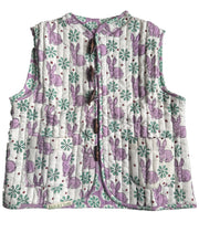 Load image into Gallery viewer, Bonnie Bunny Reversible Quilted Gilet