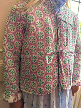 Load image into Gallery viewer, Bonnie Bunny Reversible Quilted Jacket