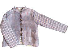 Load image into Gallery viewer, Jolly Sailboats Reversible Quilted Jacket