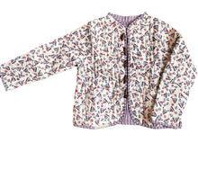 Load image into Gallery viewer, Jolly Sailboats Reversible Quilted Jacket