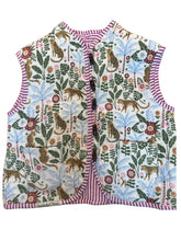 Load image into Gallery viewer, LEOPARD JUNGLE gilet (PINK)