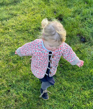 Load image into Gallery viewer, Quilted Reversible Jacket, BLOSSOM