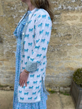 Load image into Gallery viewer, Blue Moos Long Quilted Coat
