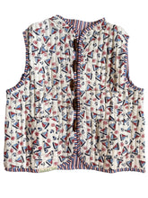 Load image into Gallery viewer, Jolly Sailboats Reversible Quilted Gilet

