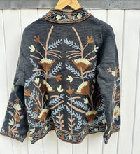 Load image into Gallery viewer, SUZANI JACKET - CHARCOAL
