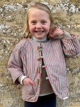 Load image into Gallery viewer, Quilted Reversible Jacket, BLOSSOM (1-2 YEARS)
