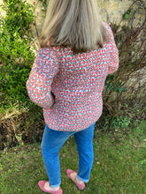Load image into Gallery viewer, Quilted Reversible Jacket, BLOSSOM - MEDIUM
