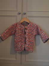 Load image into Gallery viewer, Quilted Reversible Jacket, BLOSSOM (1-2 YEARS)
