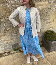 Load image into Gallery viewer, Yellow Moos Reversible Quilted Jacket
