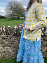 Load image into Gallery viewer, Yellow Moos Reversible Quilted Jacket
