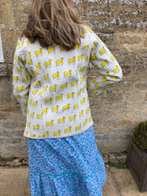 Load image into Gallery viewer, Yellow Moos Reversible Quilted Jacket
